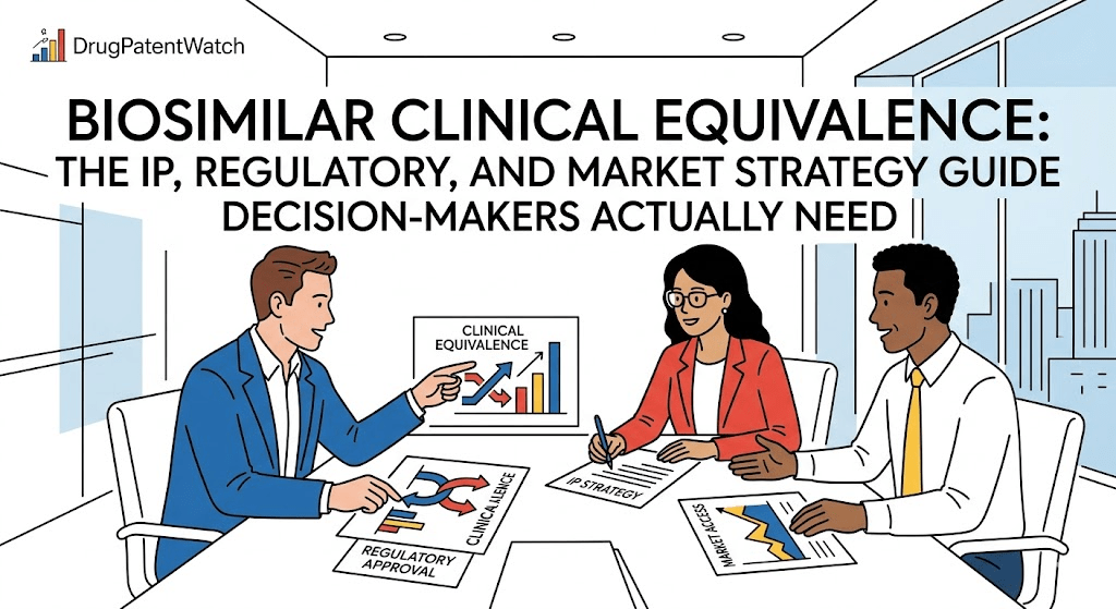 Biosimilar Clinical Equivalence: The IP, Regulatory, and Market Strategy Guide Decision-Makers Actually Need