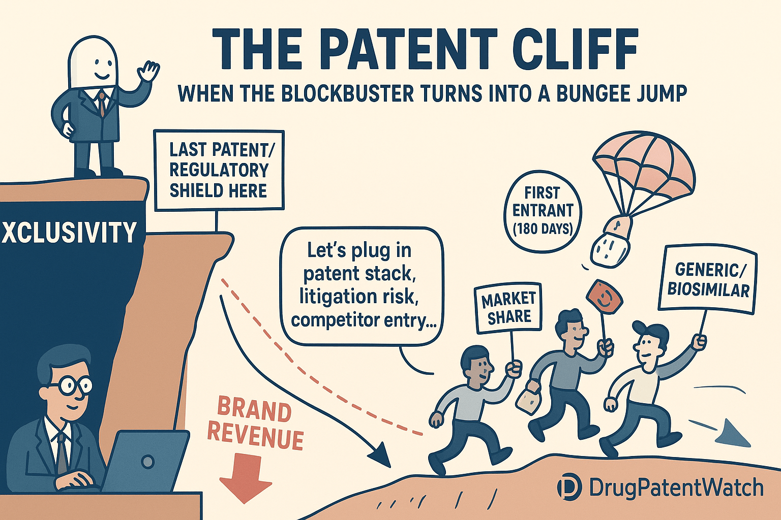 Using Drug Patents for Quantitative Patent Cliff Modeling - DrugPatentWatch  – Transform Data into Market Domination