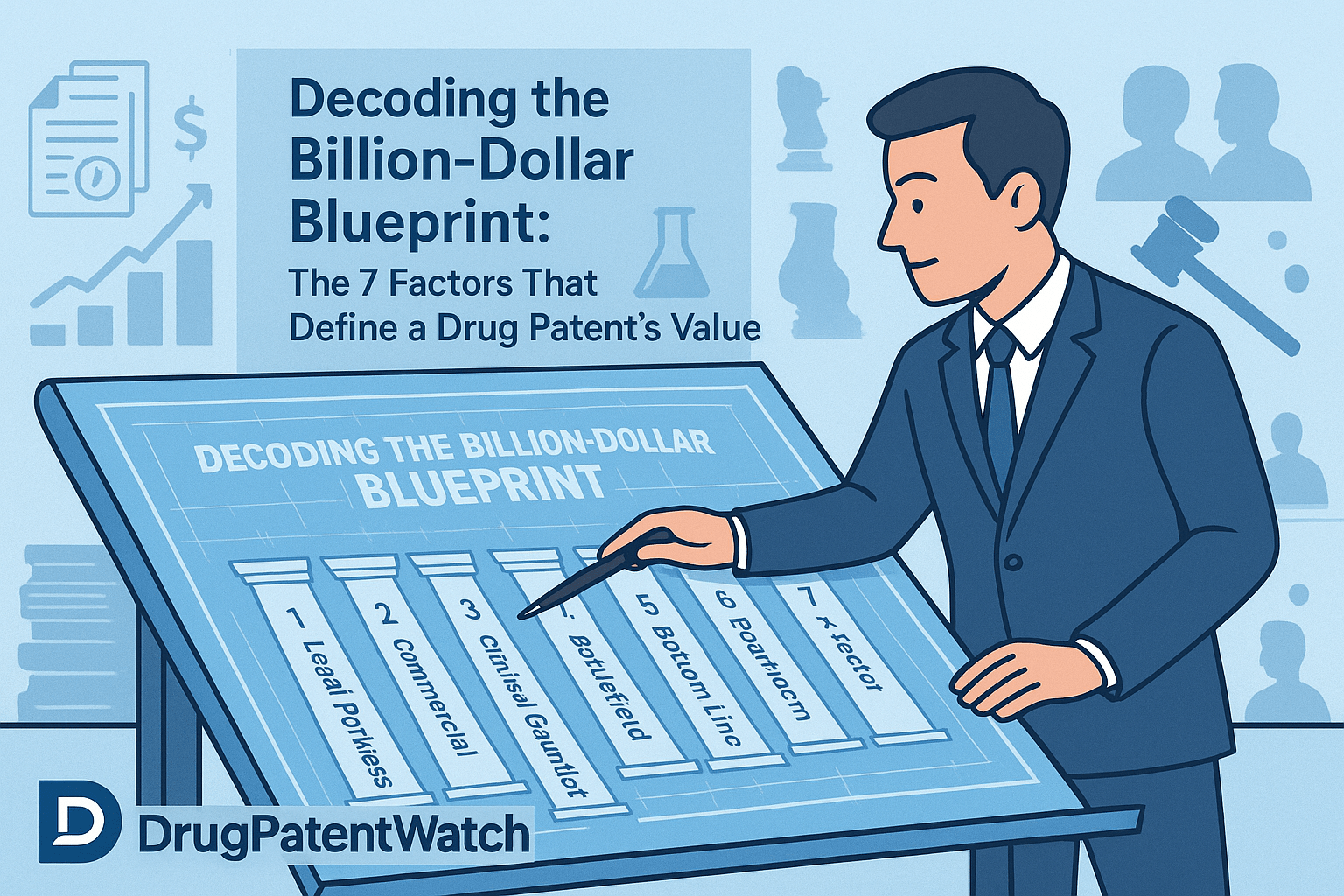 Drug Patent Valuation: The 8-Factor Framework That Separates $50M Assets  from $50B Ones