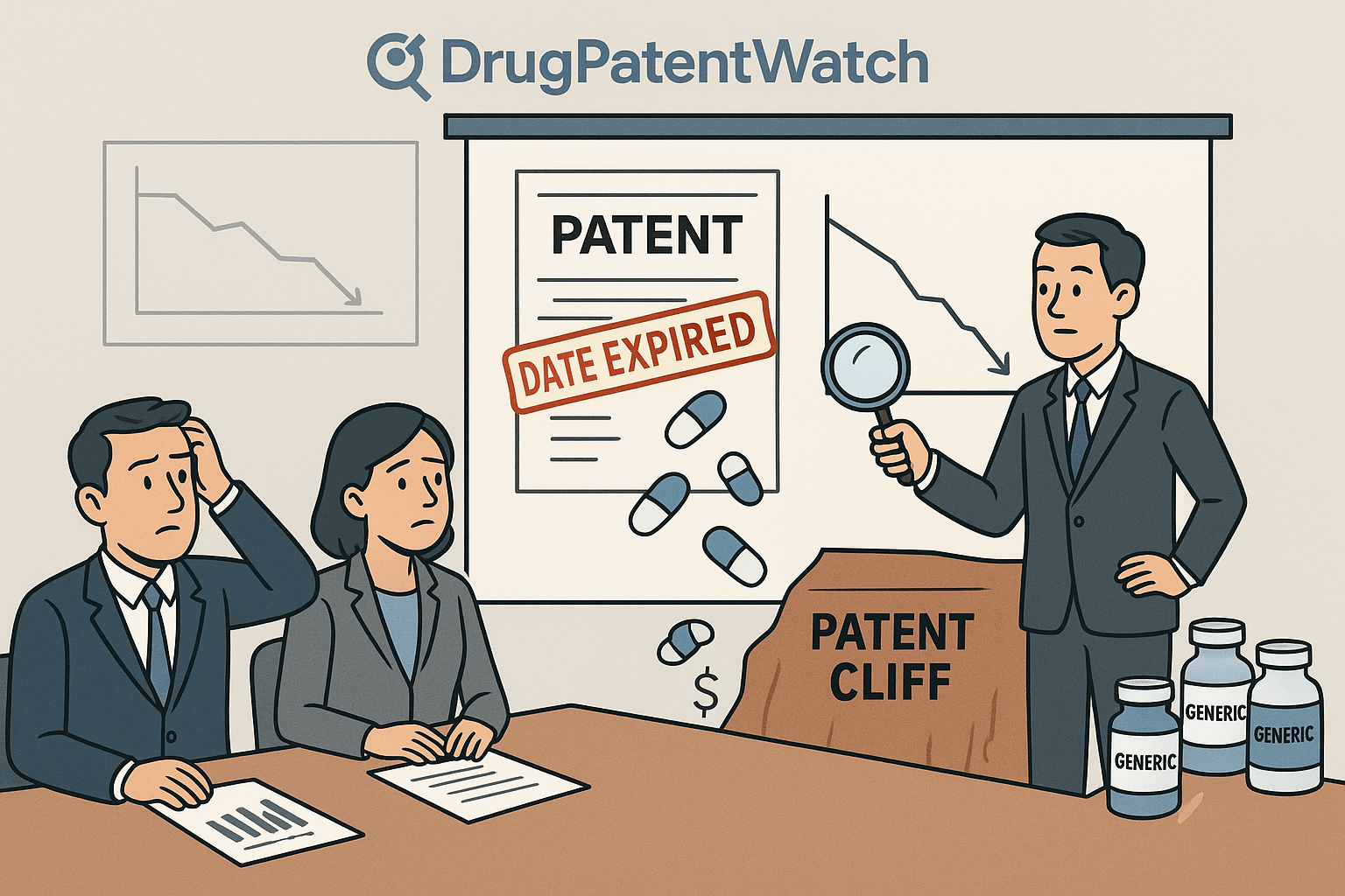 The $400 Billion Patent Cliff Big Pharma Can't Avoid - DrugPatentWatch Transform Data into Market Domination The $400 Billion Patent Cliff Big Pharma Can't Avoid - DrugPatentWatch Transform Data into Market Domination