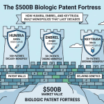 The $500B Biologic Patent Fortress: How Humira, Enbrel, and Keytruda Built Monopolies That Last Decades image