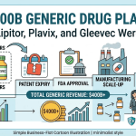 The $400B Generic Drug Playbook: How Lipitor, Plavix, and Gleevec Were Won image
