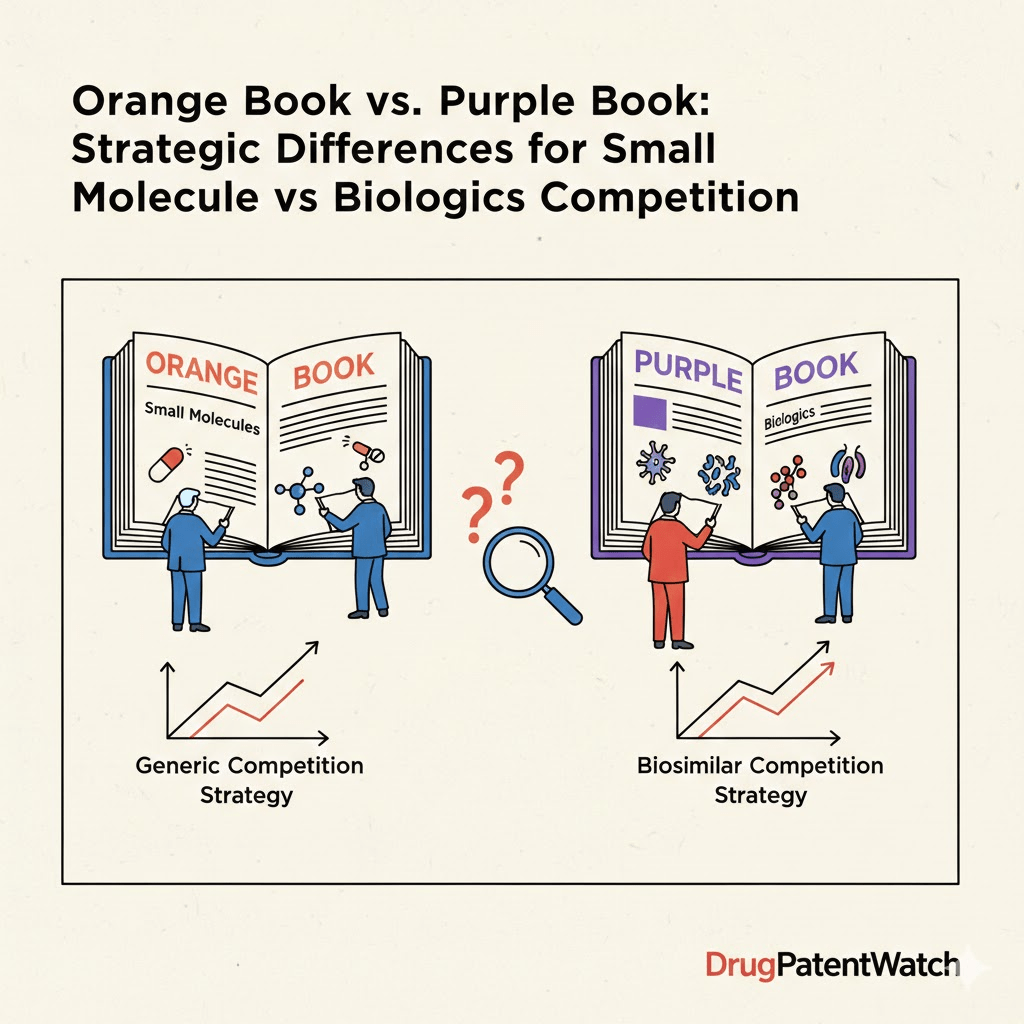 Orange Book vs. Purple Book: Strategic Differences for Small Molecule ...