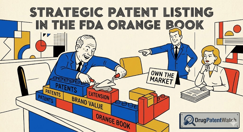 Own the Market: How Brand Companies Strategically List Patents in the FDA Orange Book