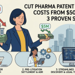 Cut Pharma Patent Litigation Costs From $50M to $5M: 3 Proven Strategies image