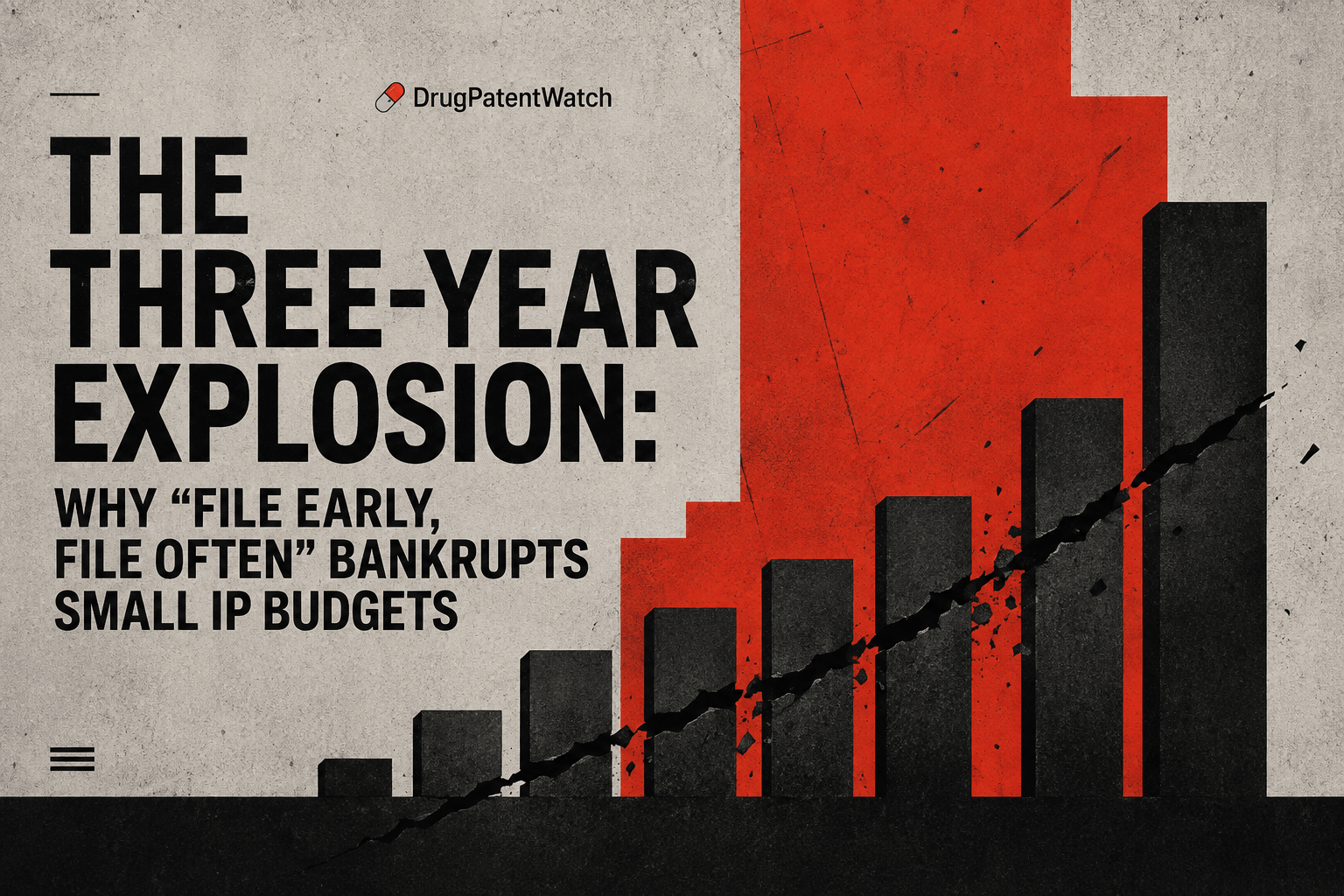 The Three-Year Explosion: Why "File Early, File Often" Bankrupts Small IP Budgets image