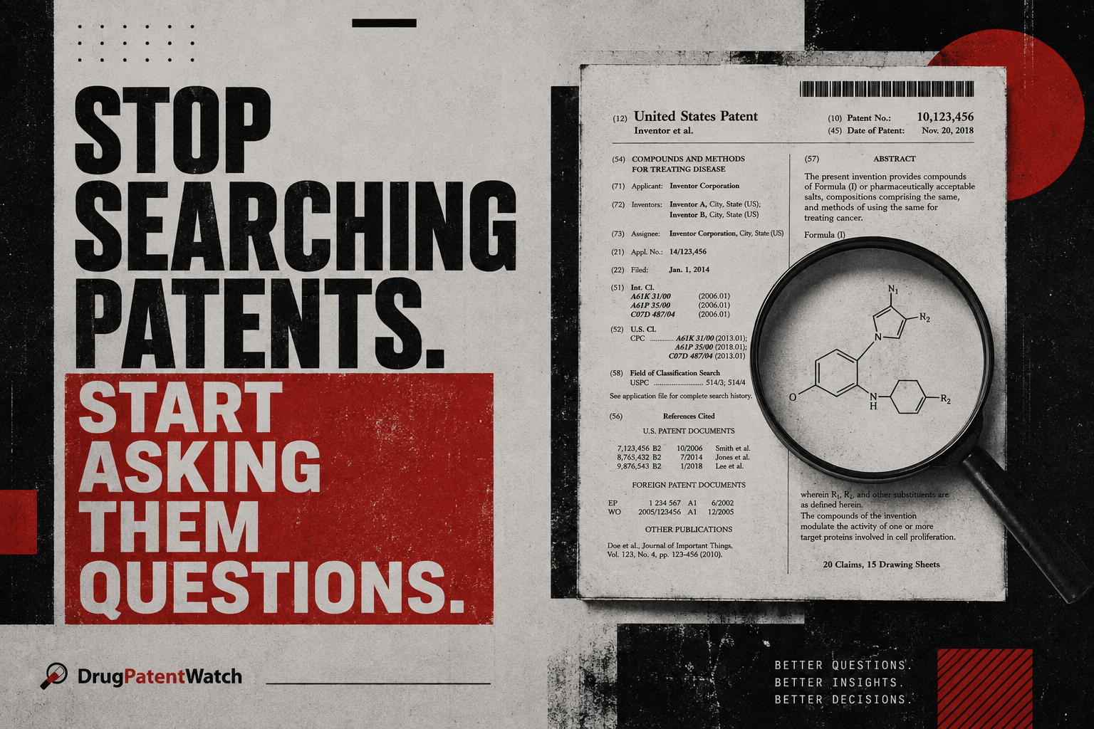 Stop Searching Patents. Start Asking Them Questions. image