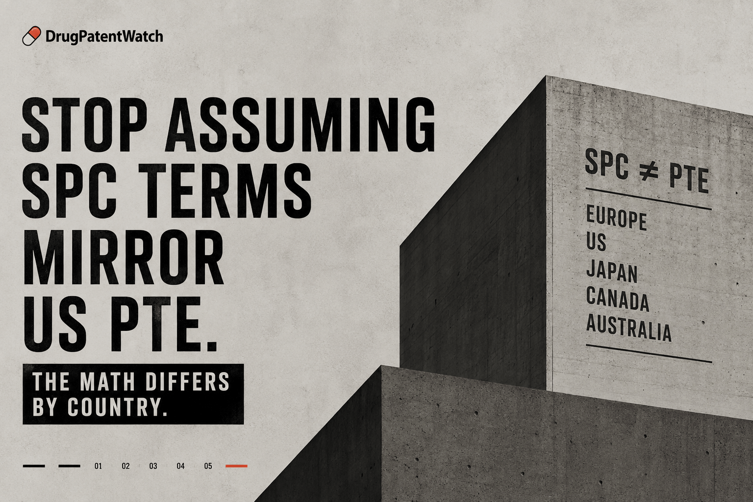 Stop Assuming SPC Terms Mirror US Patent Term Extension: The Math Differs by Country image