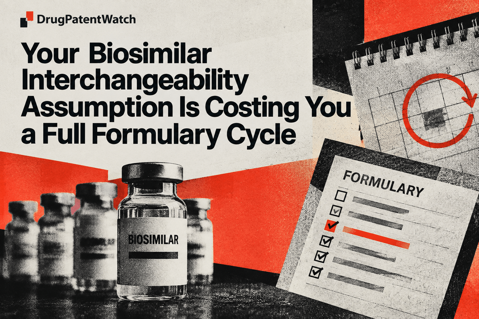 Your Biosimilar Interchangeability Assumption Is Costing You a Full Formulary Cycle image