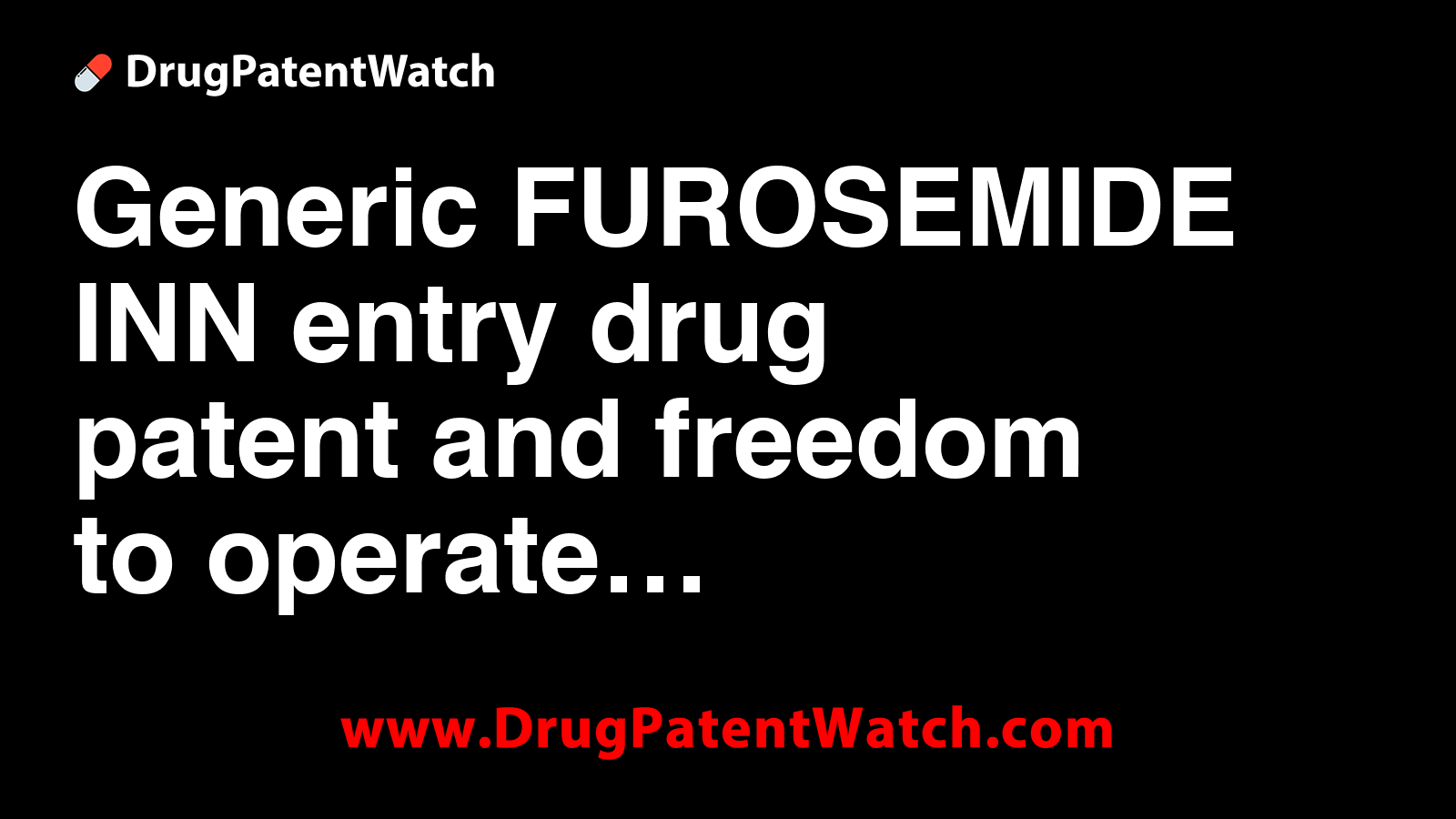 furosemide generisch kaufen